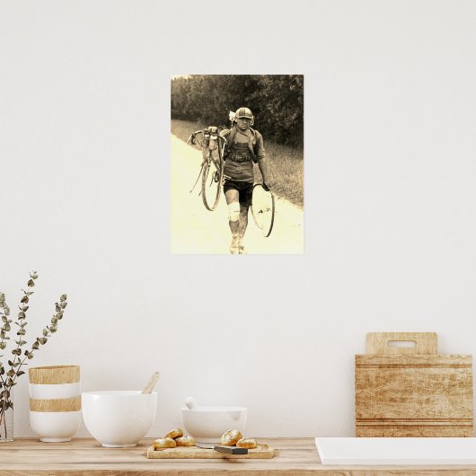 Tour de France 1928 Italienischer Giusto Cerutti S Poster (Küche)