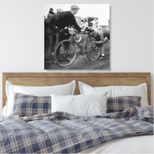 Tour de France 1928 Raymond Decorte Color Redux Leinwanddruck