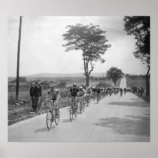 Tour de France Bühne 1 Francois Faillu Leads Befor Poster (Vorne)