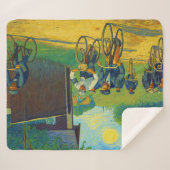 Tour de France First Race 1903 van Gogh Redux Sherpadecke (Vorderseite (Horizontal))