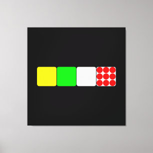 Tour de France Jerseys 2 Black Canvas Print Leinwanddruck