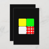 Tour de France Jerseys 3 Black Dankeskarte (Vorne/Hinten)