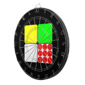 Tour de France Jerseys 3 Black Dartscheibe (Vorderseite rechts)