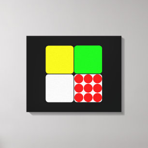 Tour de France Jerseys 3 Black Leinwanddruck