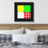 Tour de France Jerseys 3 Black Leinwanddruck (Insitu (Schlafzimmer))