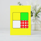 Tour de France Jerseys 3 Yellow Dankeskarte (Stehend Vorderseite)