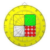 Tour de France Jerseys 3 Yellow Dartscheibe (vorne)