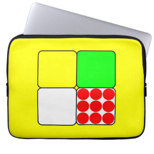 Tour de France Jerseys 3 Yellow Laptopschutzhülle