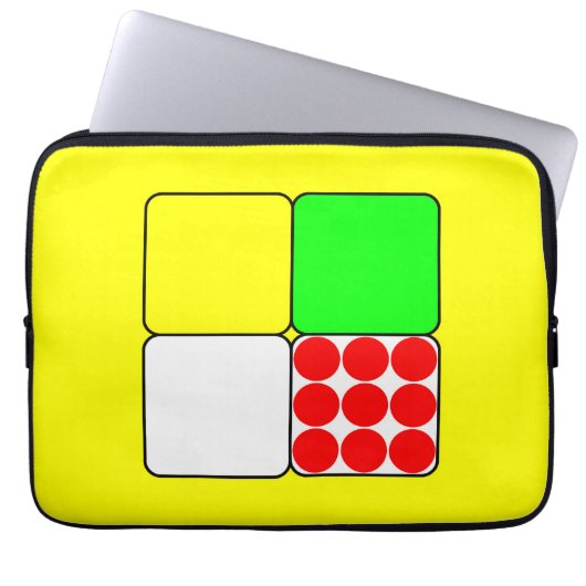 Tour de France Jerseys 3 Yellow Laptopschutzhülle (Vorderseite)