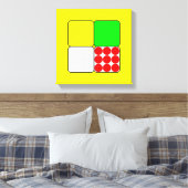 Tour de France Jerseys 3 Yellow Leinwanddruck (Insitu (Schlafzimmer))