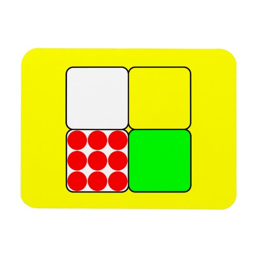 Tour de France Jerseys 3 Yellow Magnet (Horizontal)