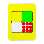 Tour de France Jerseys 3 Yellow Magnet (Vertikal)