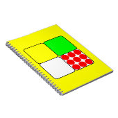 Tour de France Jerseys 3 Yellow Notizblock (Rechte Seite)