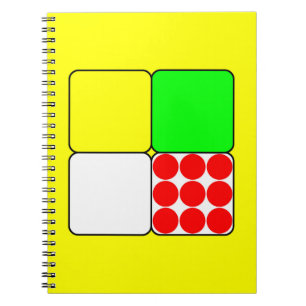 Tour de France Jerseys 3 Yellow Notizblock