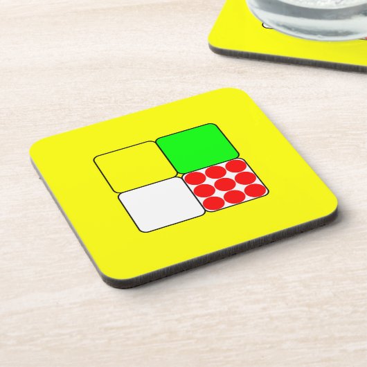 Tour de France Jerseys 3 Yellow Untersetzer (Linke Seite)