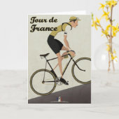 Tour de France Karte (Gelbe Blume)