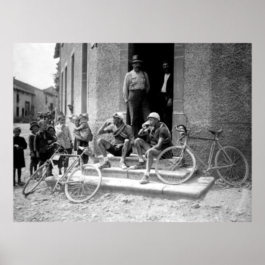 Tour de France Nach Der Etappe Bier Zeit 1921 Poster (Vorne)