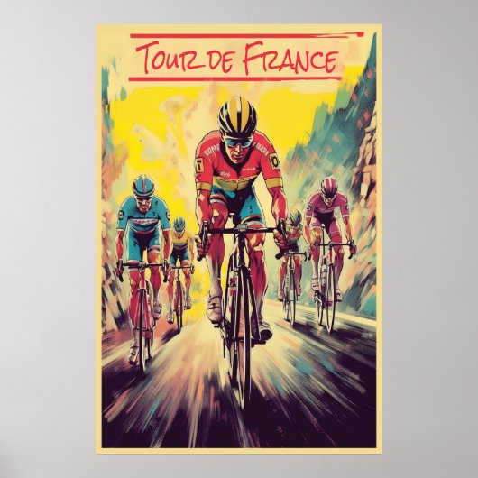 Tour de France, Poster (Vorne)