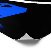 Tour de France Radfahrplakat Poster (Ecke)