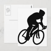Tour de france Radler Postkarte (Vorne/Hinten)