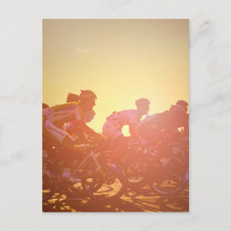 Tour De France Sunset Postkarte