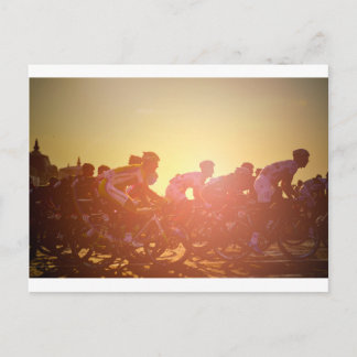 Tour De France Sunset Postkarte