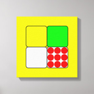 Tour de France Trikots 3 Gelb Leinwanddruck
