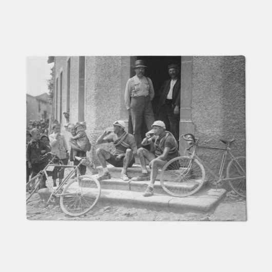 Tour de France - Vintage Break Fußmatte (Vorderseite)