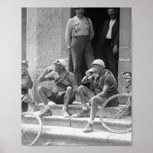Tour De France - Vintage Macht Eine Pause Poster
