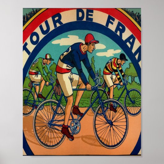 Tour de France Vintage Poster (Vorne)