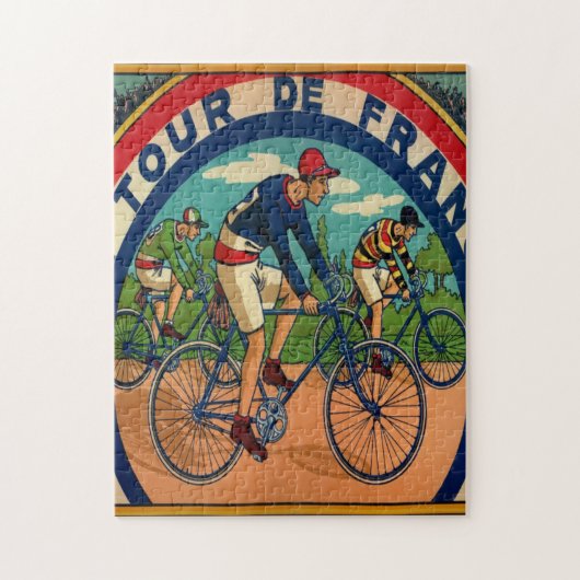 Tour de France Vintage Puzzle (Vertikal)