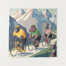 Tour de France WPA gestalteter Leinwanddruck