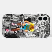 Tour de France Yellow Jersey Peloton Radrennen Case-Mate iPhone Hülle (Rückseite (Horizontal))