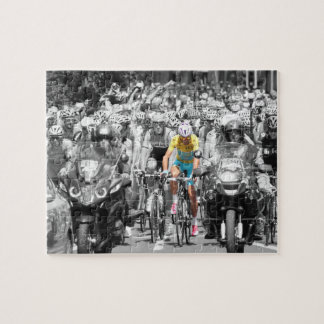 Tour de France Yellow Jersey Peloton Radrennen Puzzle