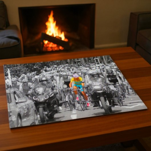 Tour de France Yellow Jersey Peloton Radrennen Puzzle