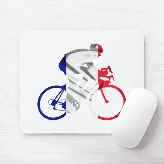 Tour- de Franceradfahrer Mousepad (Mit Mouse)