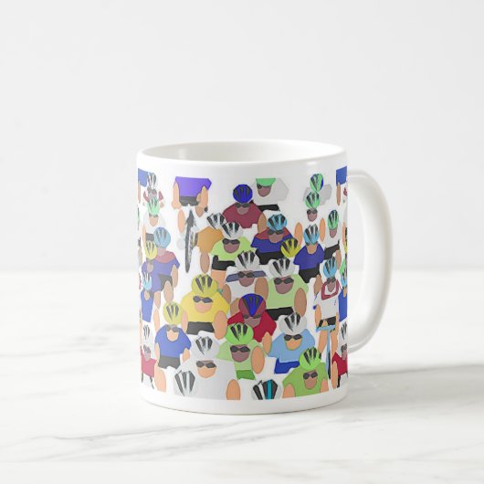 Tour- de FranceTasse Kaffeetasse (VorderseiteRechts)