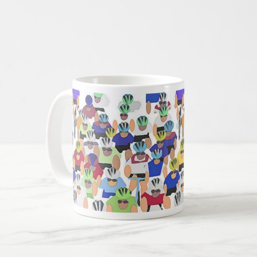 Tour- de FranceTasse Kaffeetasse (Vorderseite Links)