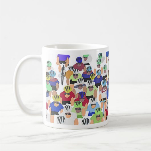 Tour- de FranceTasse Kaffeetasse (Links)