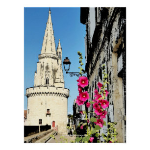 Tour de La Lanterne, La Rochelle, Frankreich Poster