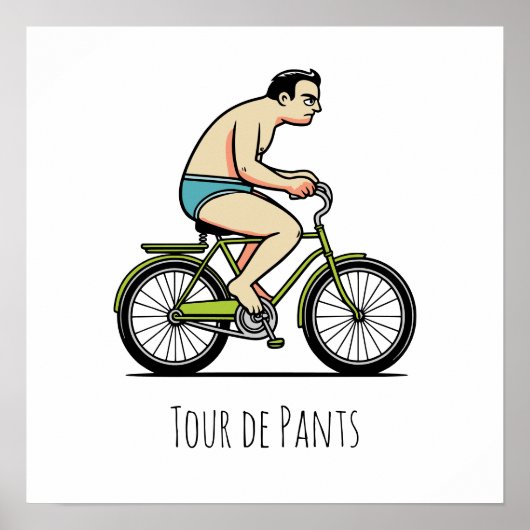 Tour de pants poster (Vorne)