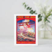 Tour de Paris, Frankreich in Aerocar Poster Europe Postkarte (Stehend Vorderseite)