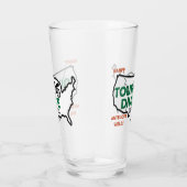Tour Divide USA Logo Pint Glas (Rechts)