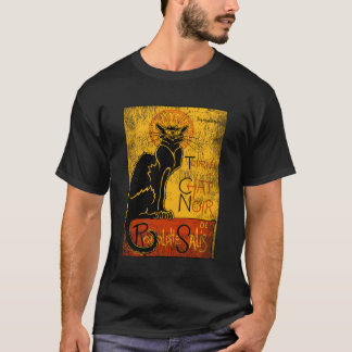 Tour Du C Noir Black Cat zu Halloween T-Shirt