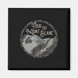 Tour Du Mont Blanc Ausrüstung Europäischer Wanderw Magnet