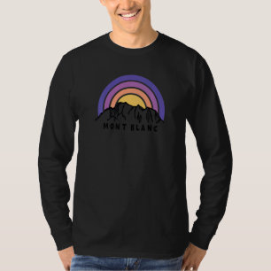 Tour Du Mont Blanc Frankreich Chamonix Wandern T-Shirt