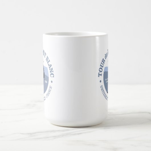 Tour du Mont Blanc Kaffeetasse (Mittel)