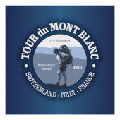 Tour du Mont Blanc Poster (Vorderseite)