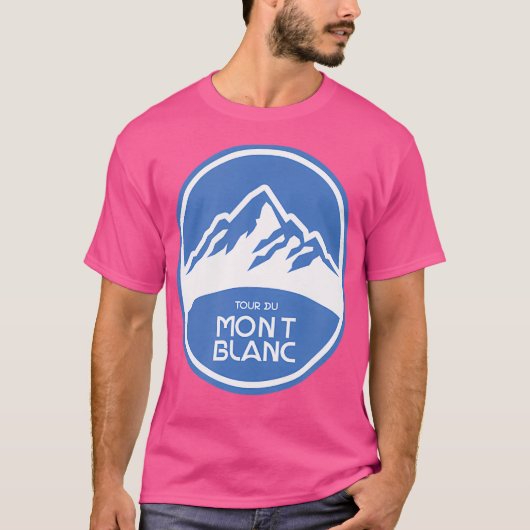 Tour Du Mont Blanc T-Shirt (Vorderseite)
