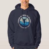 Tour du Mont Blanc (V) Hoodie (Vorderseite)
